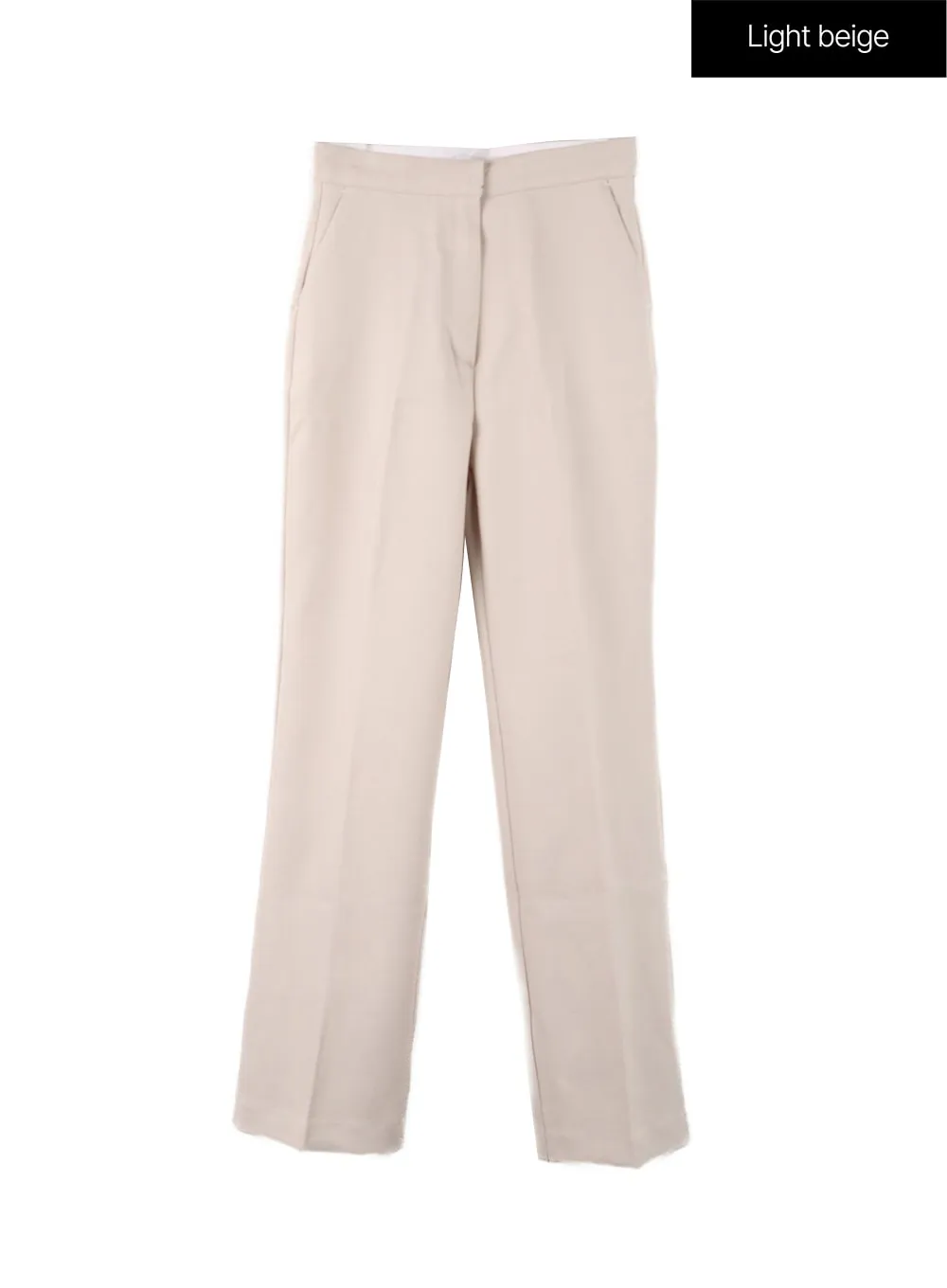 Basic Straight-Fit Tailored Pants OF419