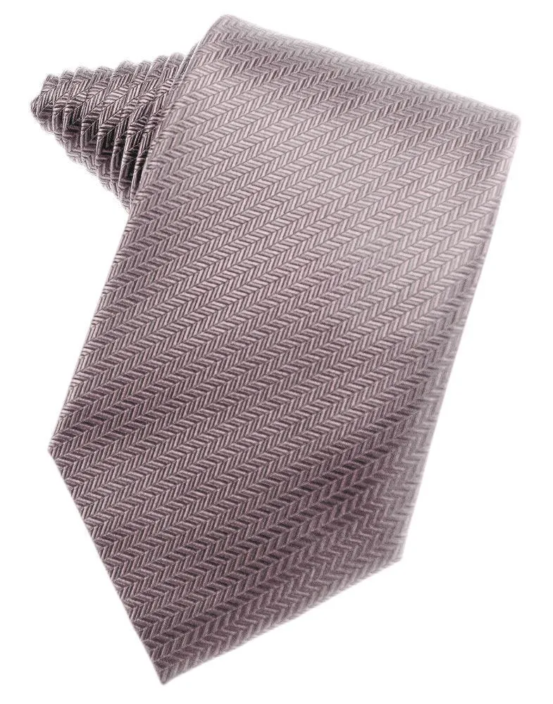 Blue Ice Herringbone Necktie