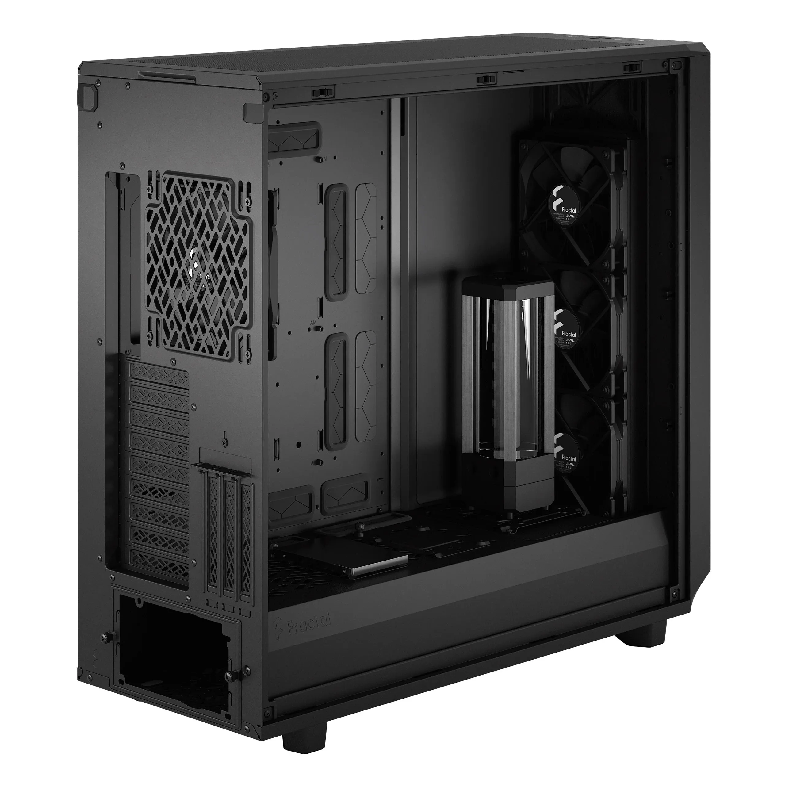 Case Fractal Design Meshify 2 XL, Full-Tower, black, light glass