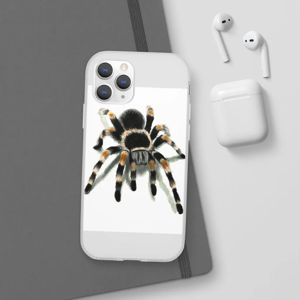 Cell Phone Flexi Cases AL BLUE DESIGNED SPIDER