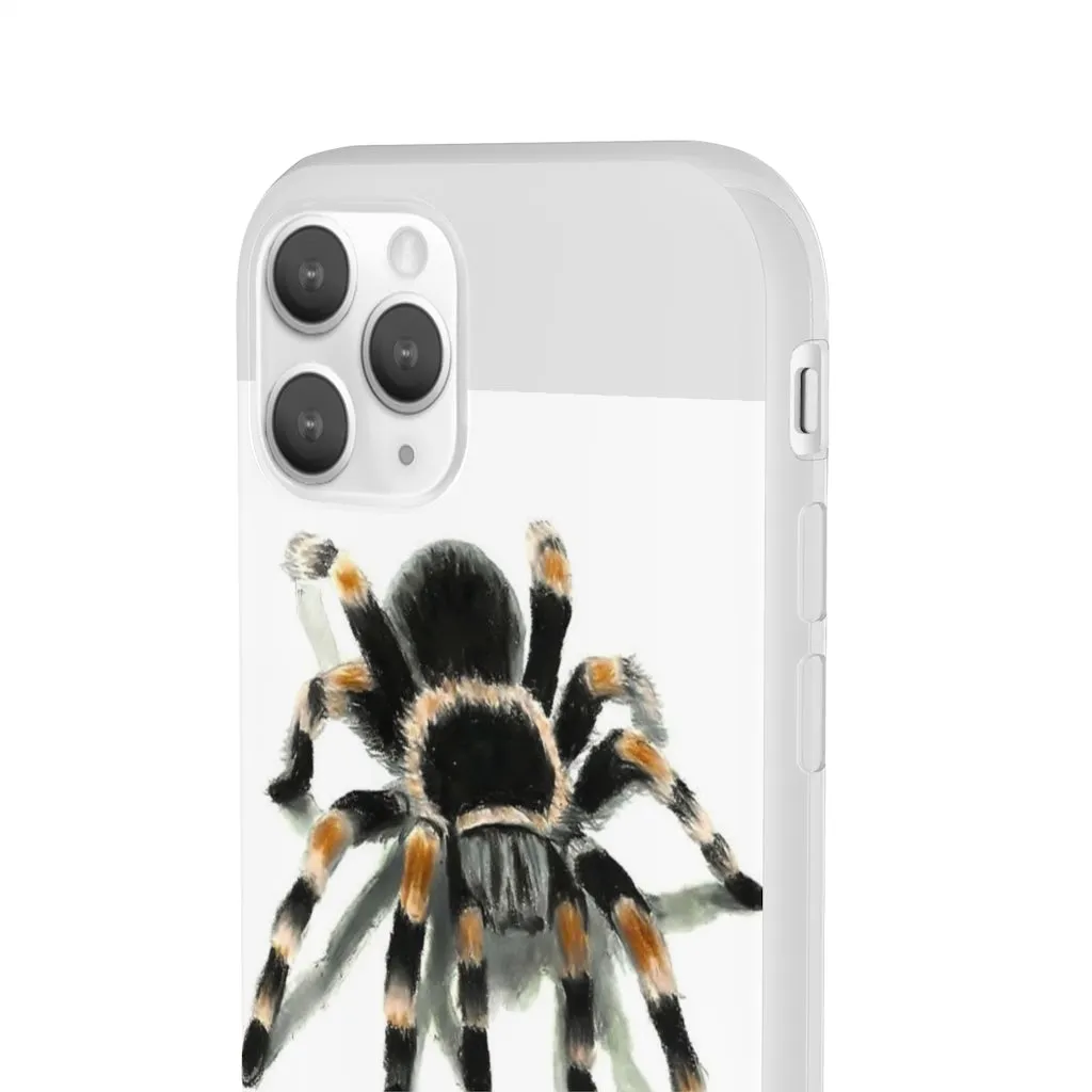 Cell Phone Flexi Cases AL BLUE DESIGNED SPIDER