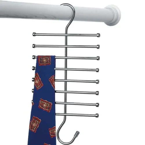 Chrome Tie Rack