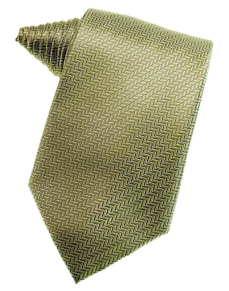 Cinnamon Herringbone Necktie