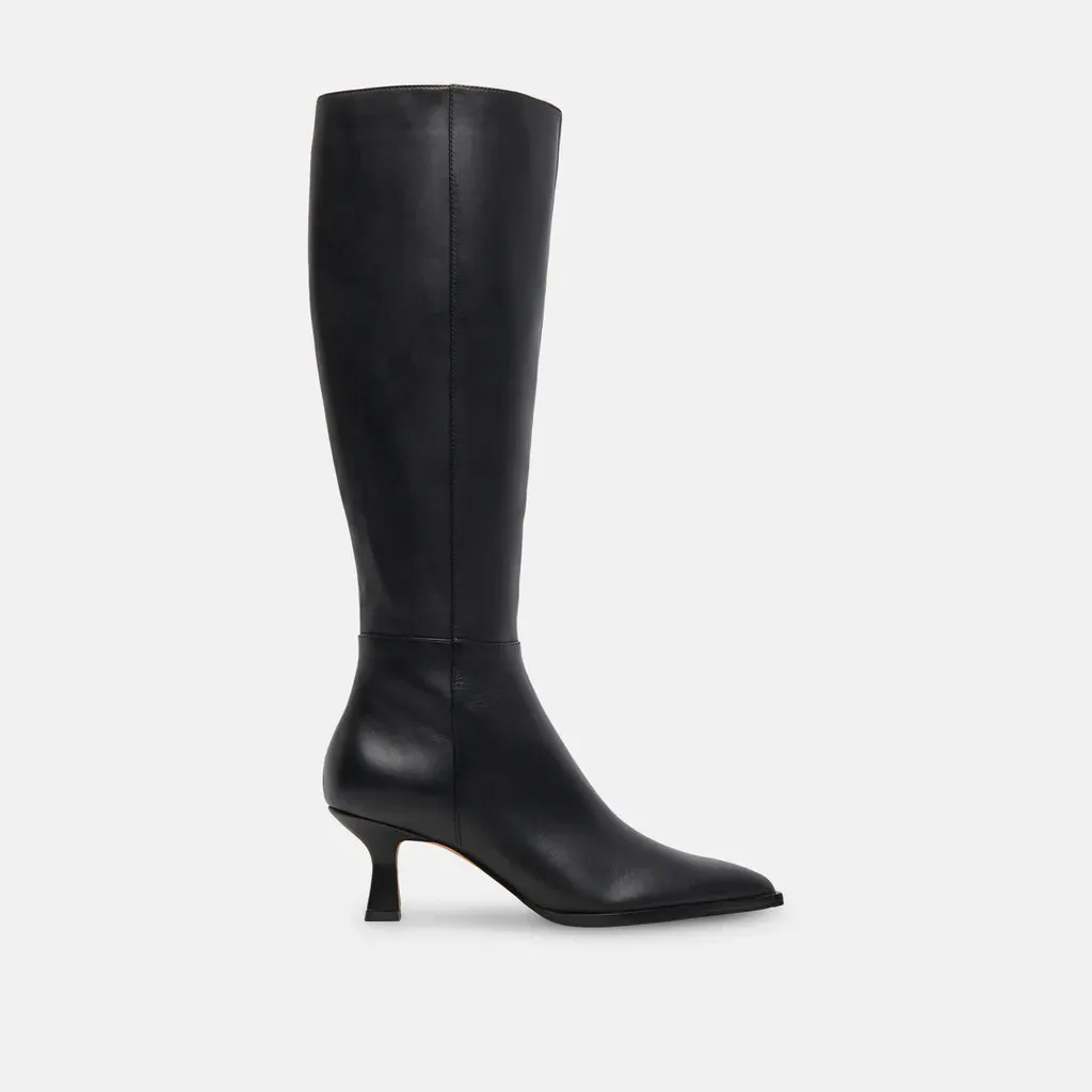 Dolce Vita Auggie Boots - Black Leather