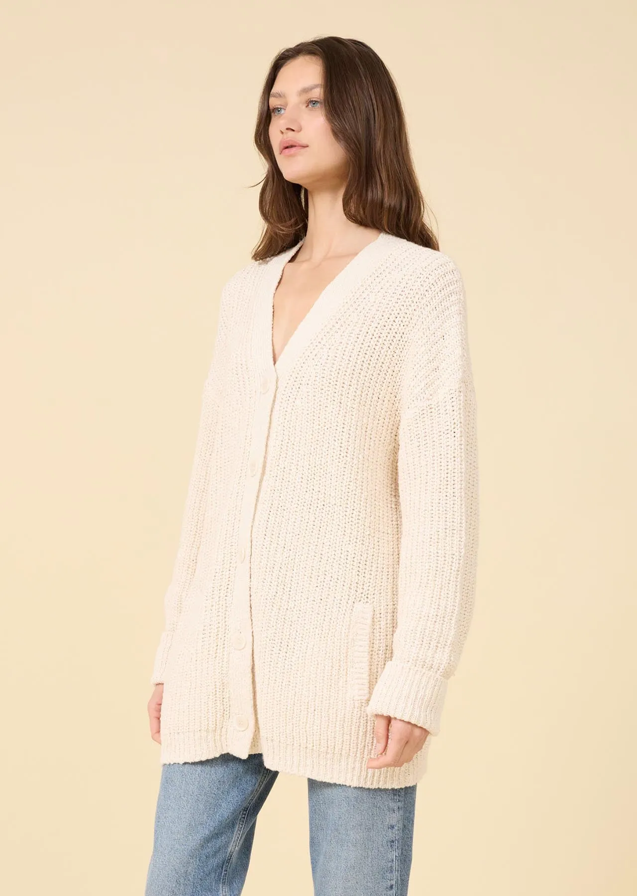 Ellie Cardigan - Cream