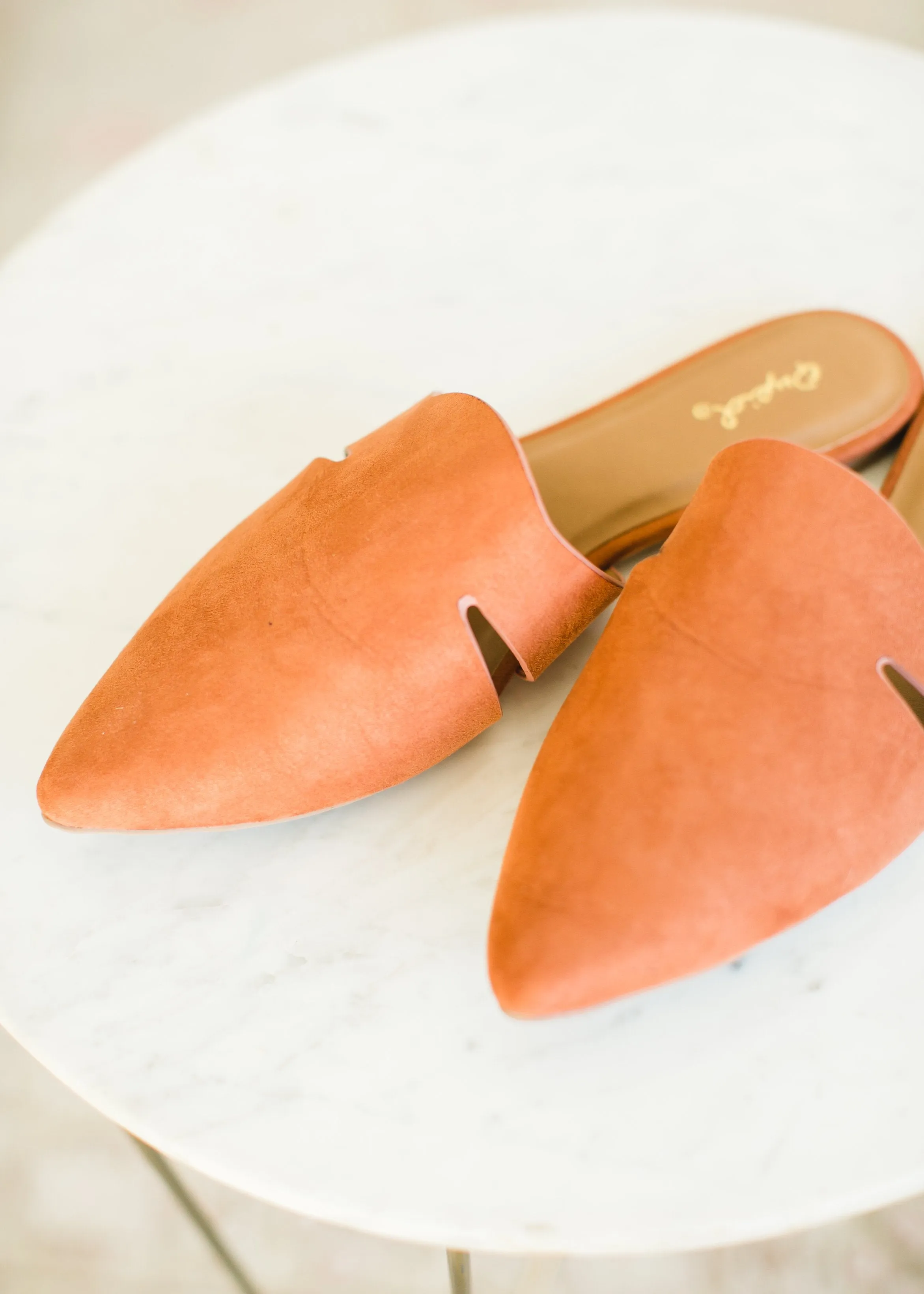 Hazel Suede Ballerina Mules - FINAL SALE