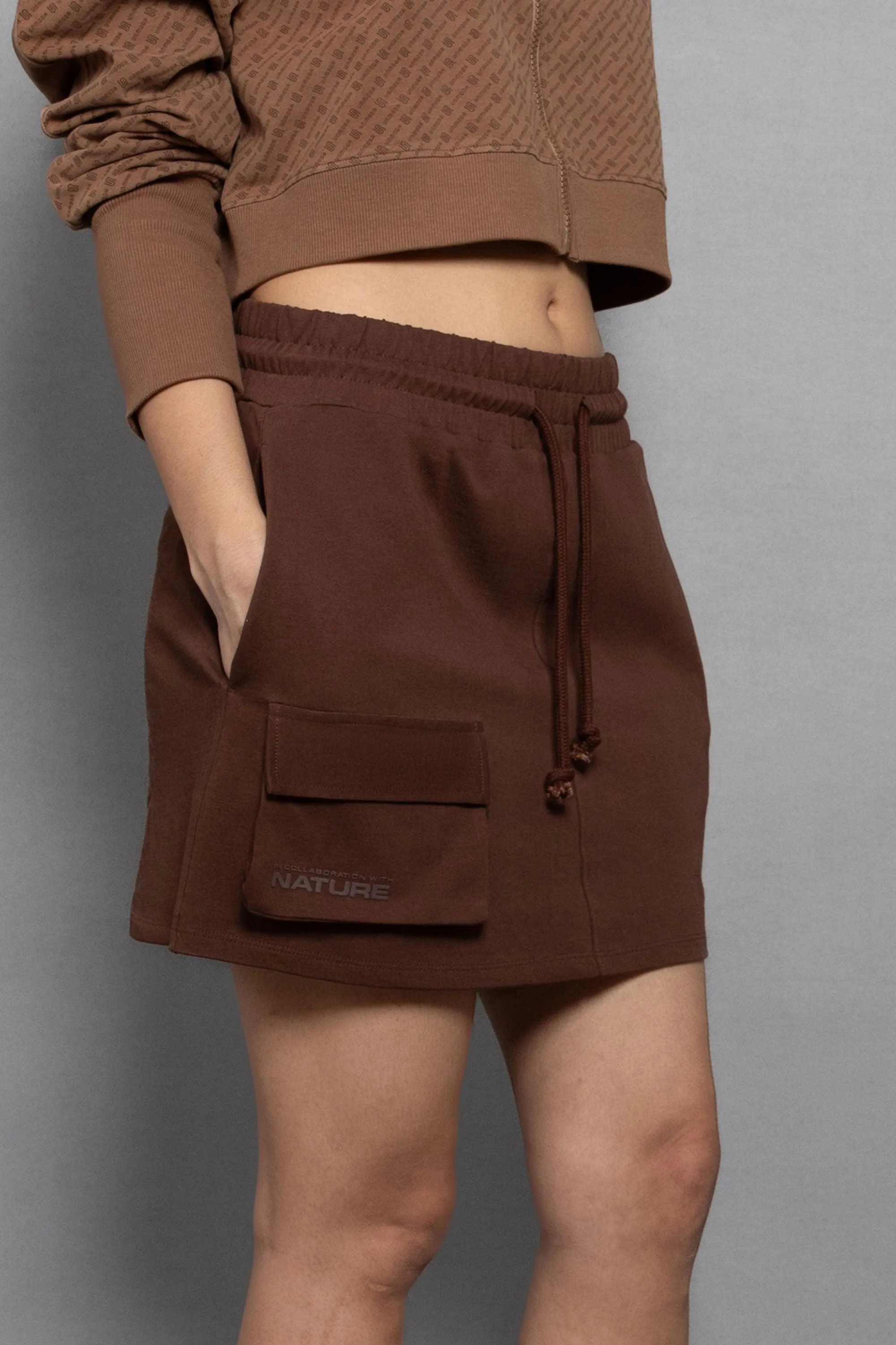 Heavy Jersey Silent Short Skirt