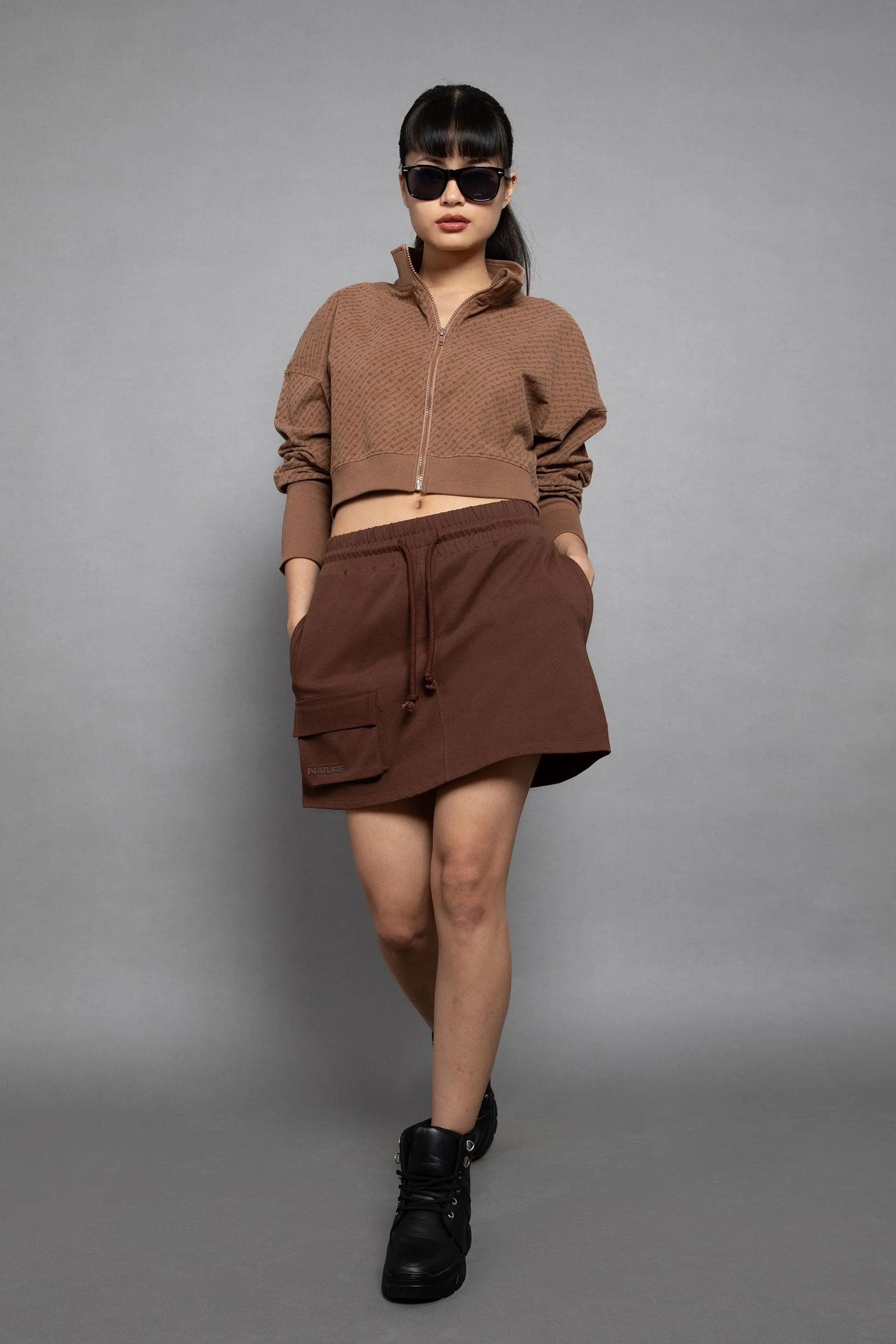 Heavy Jersey Silent Short Skirt