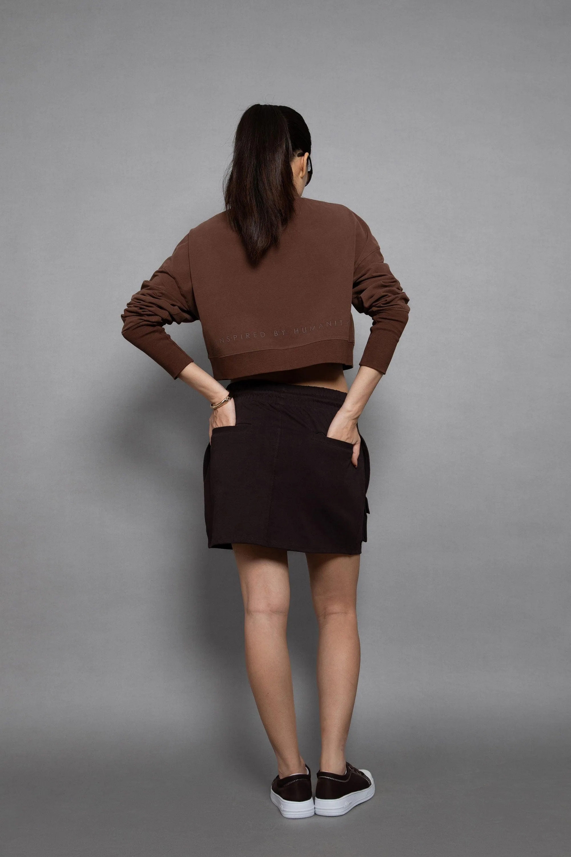 Heavy Jersey Silent Short Skirt