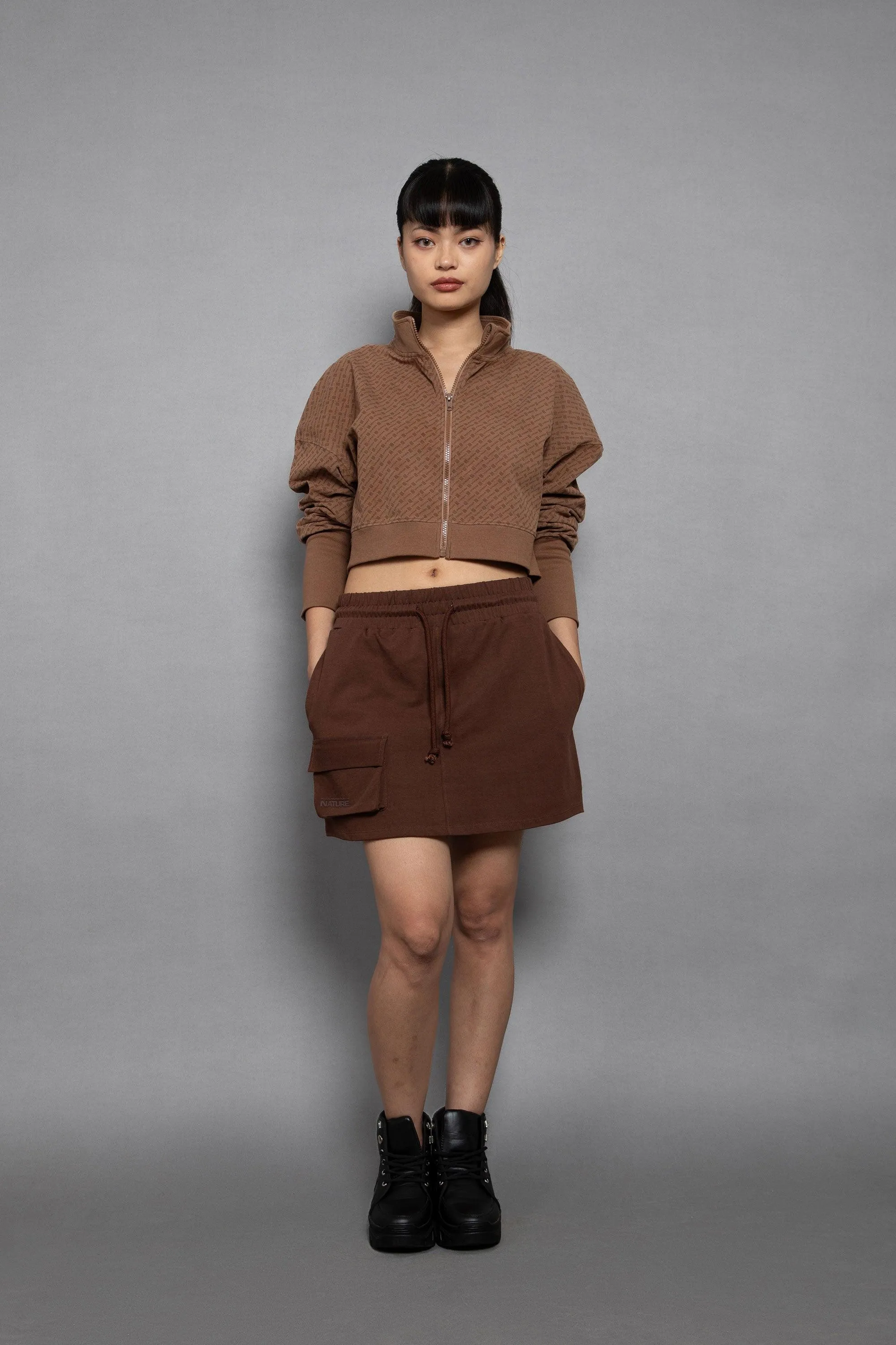 Heavy Jersey Silent Short Skirt