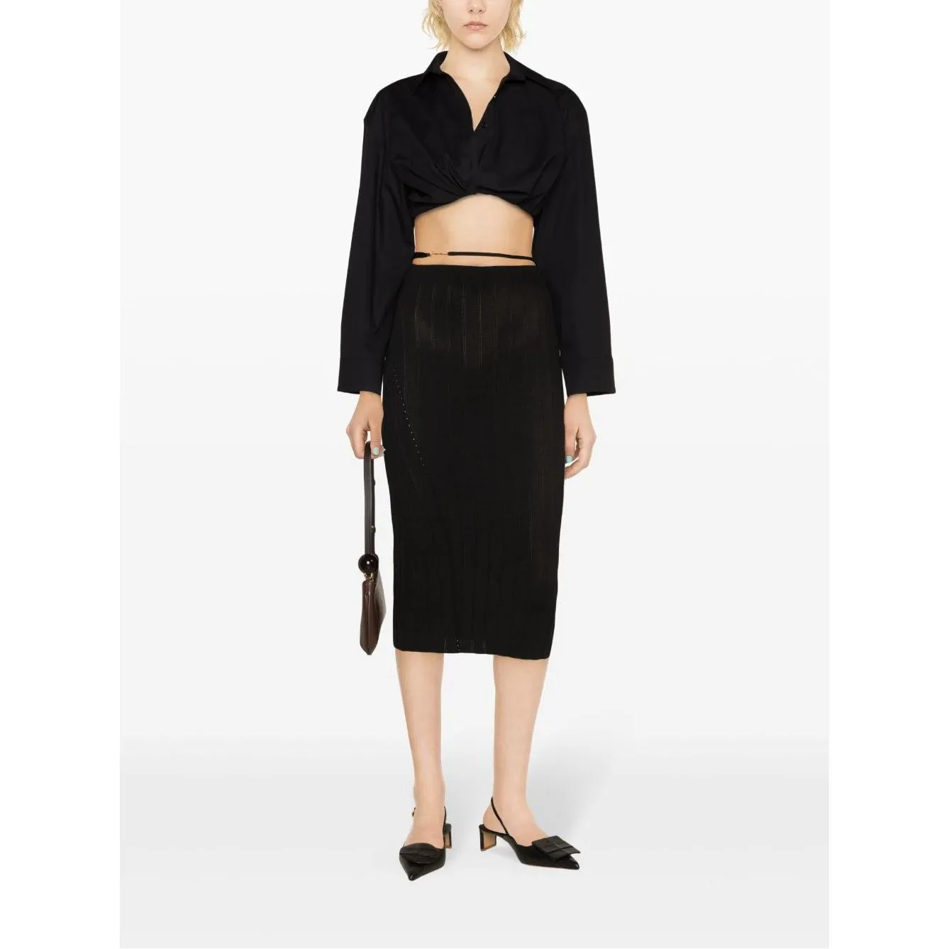 JACQUEMUS Skirts Black