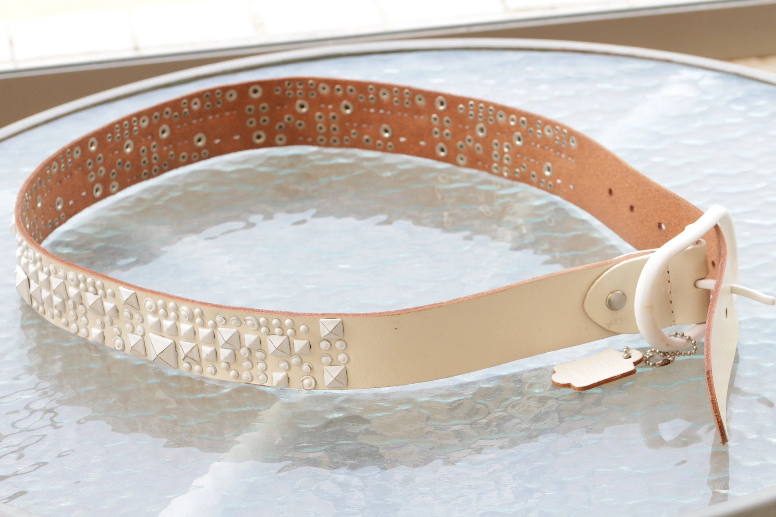 Leather Studded Belts