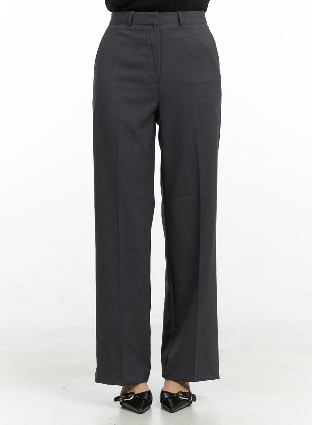 Loose Fit Tailored Pants OL416