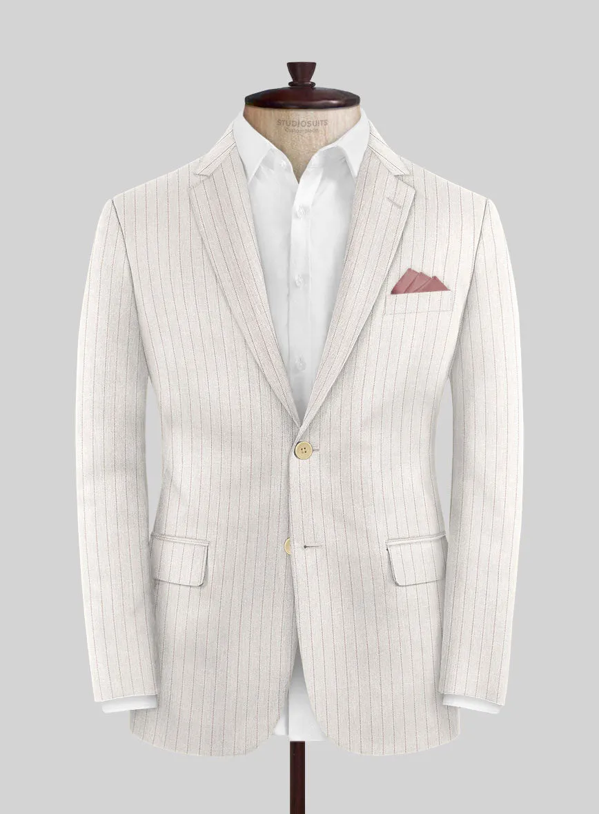 Loro Piana Benedetto Linen Wool Silk Suit