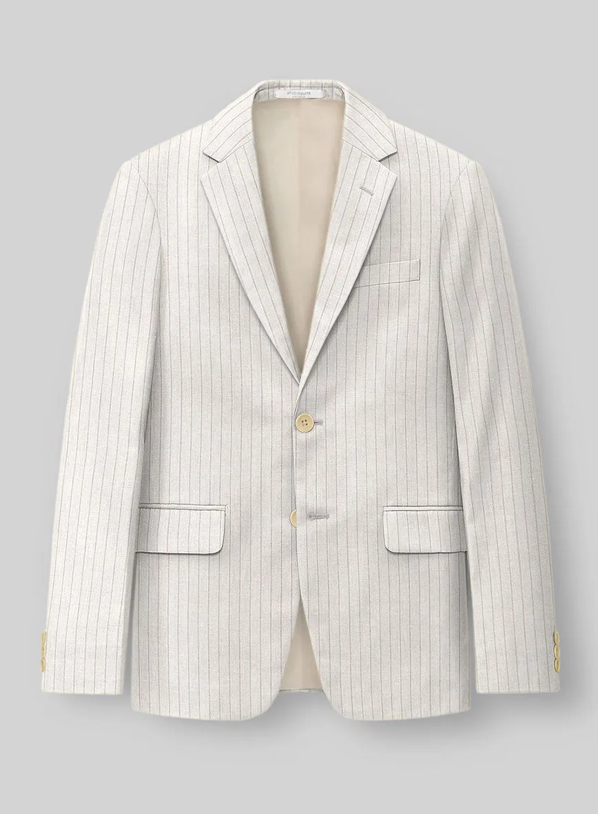 Loro Piana Benedetto Linen Wool Silk Suit