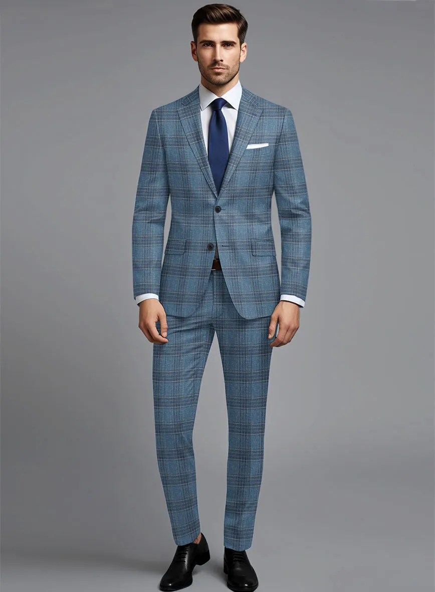 Loro Piana Rodolfo Wool Silk Linen Suit