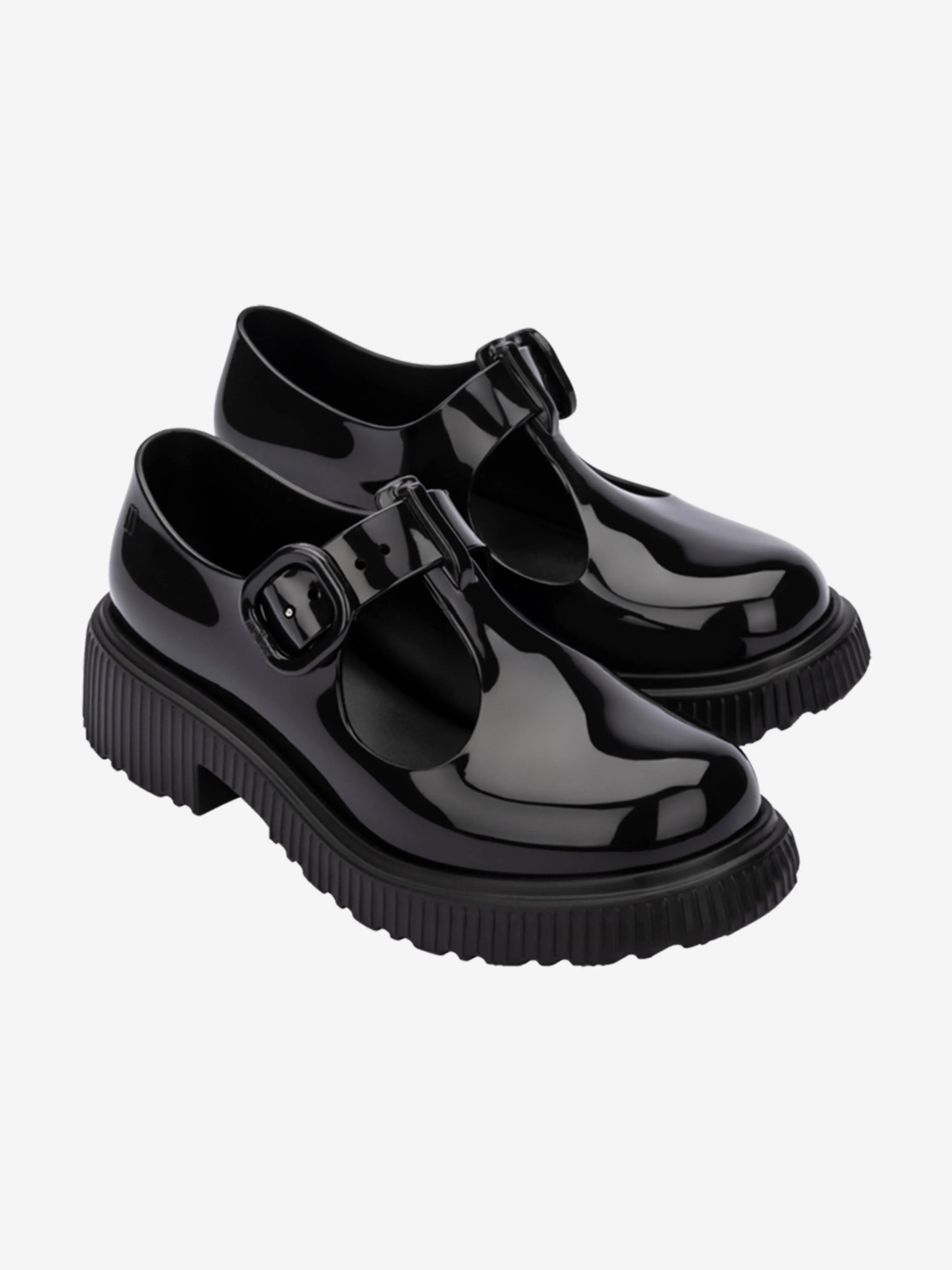 Mini Melissa Girls Jackie Shoes in Black