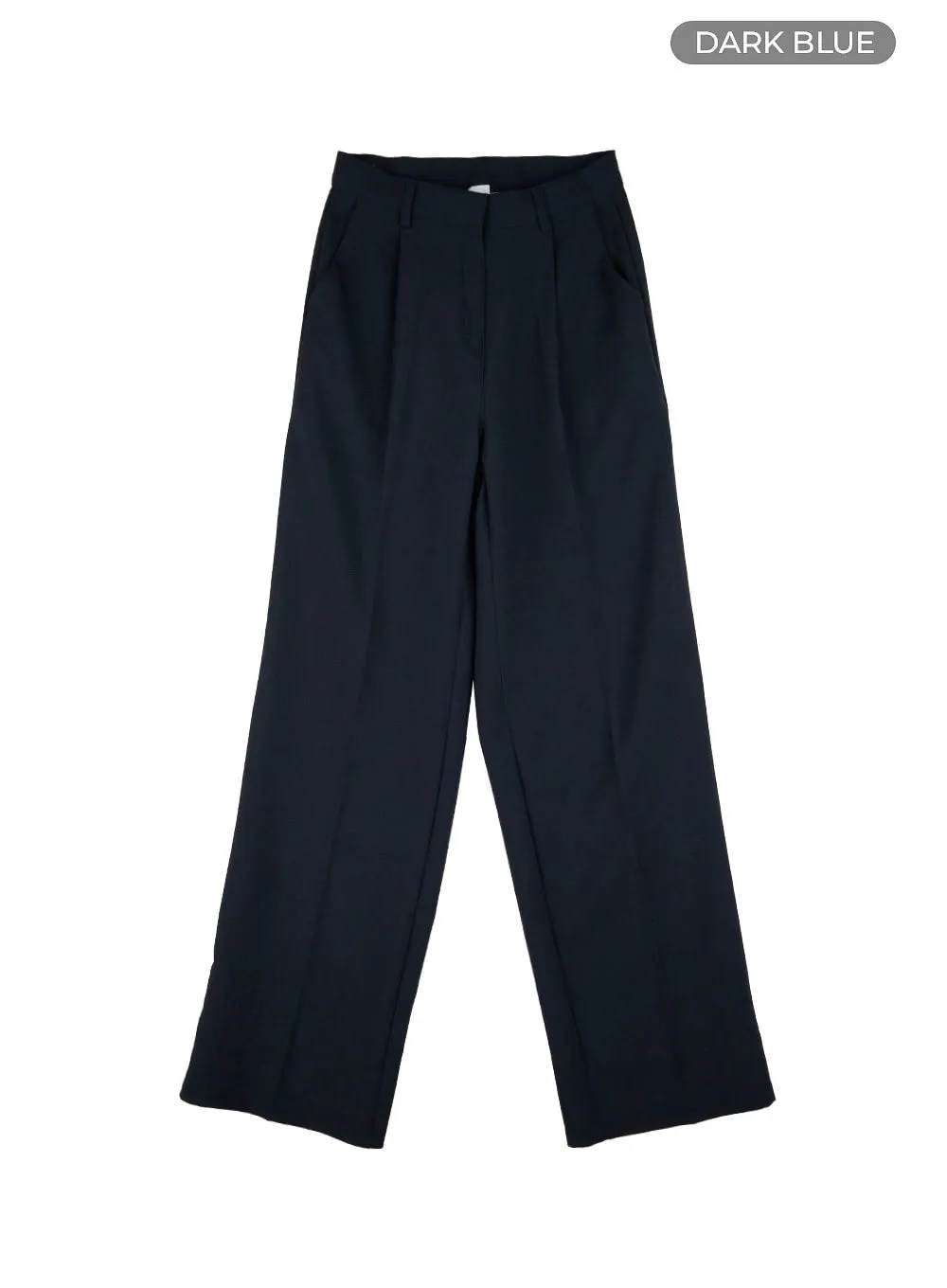 Pintuck Wide Fit Tailored Pants OU427