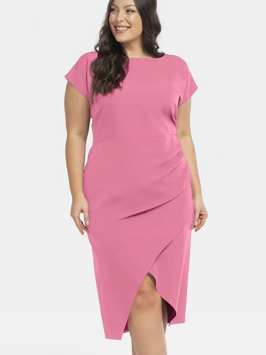 Plus size dress model 197775 Karko