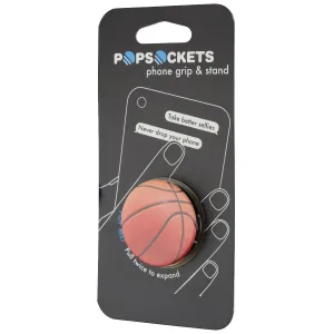 PopSockets Collapsible Grip & Stand for Phones and Tablets - Basketball