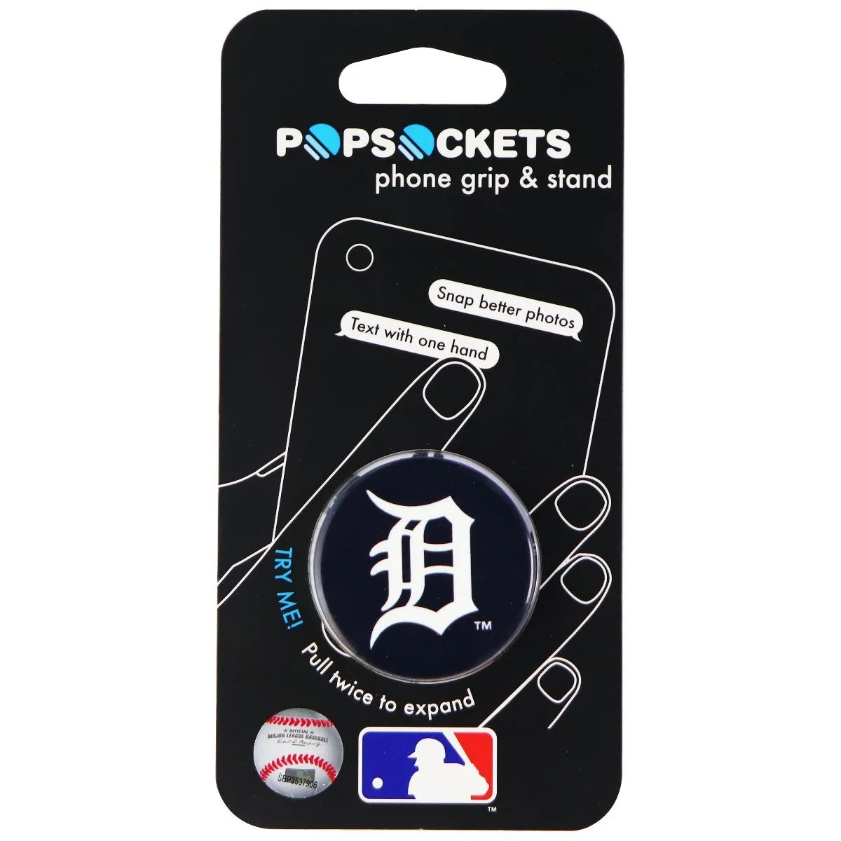 PopSockets: Collapsible Grip & Stand for Phones and Tablets - MLB Detriot Tigers