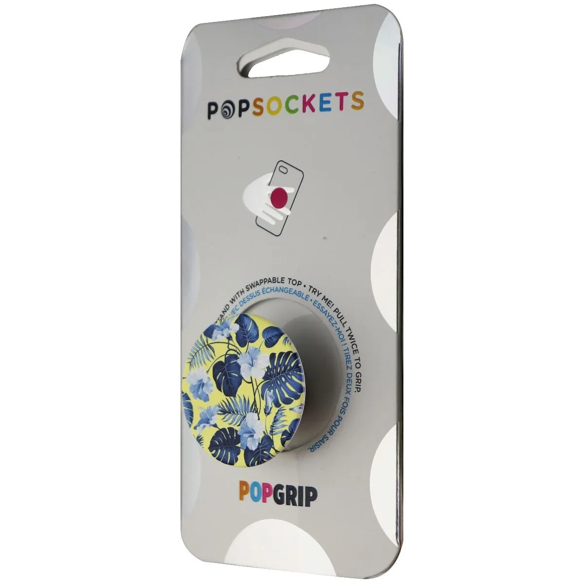 PopSockets: PopGrip Swappable Top for Phones & Tablets - Tangy Tropical