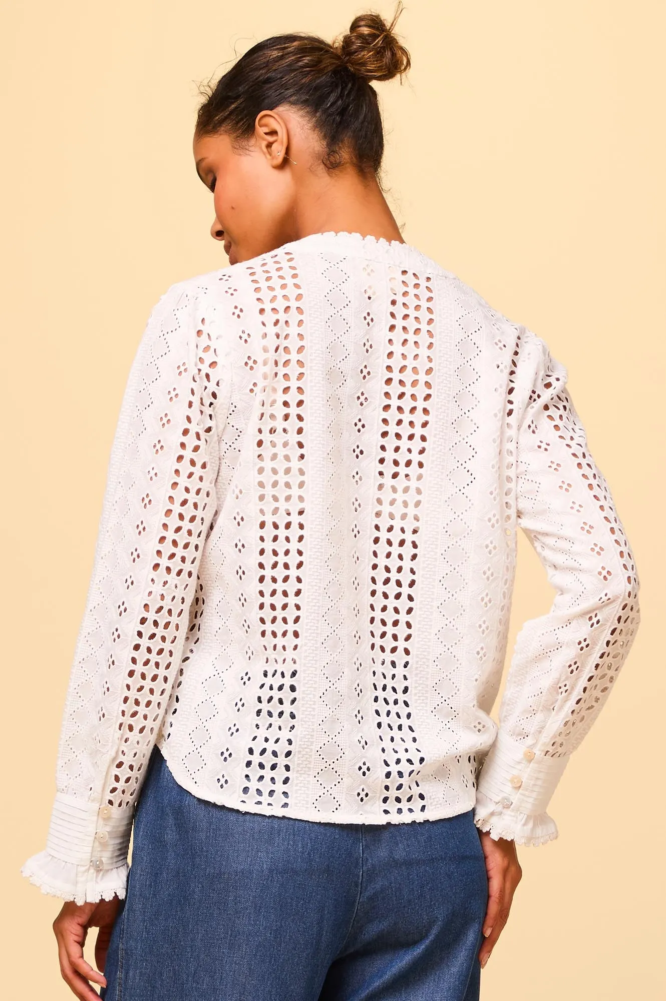 Quinn Blouse | White