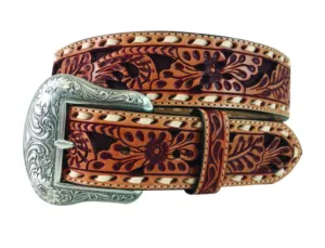 Roper Genuine Tooled Leather Belt