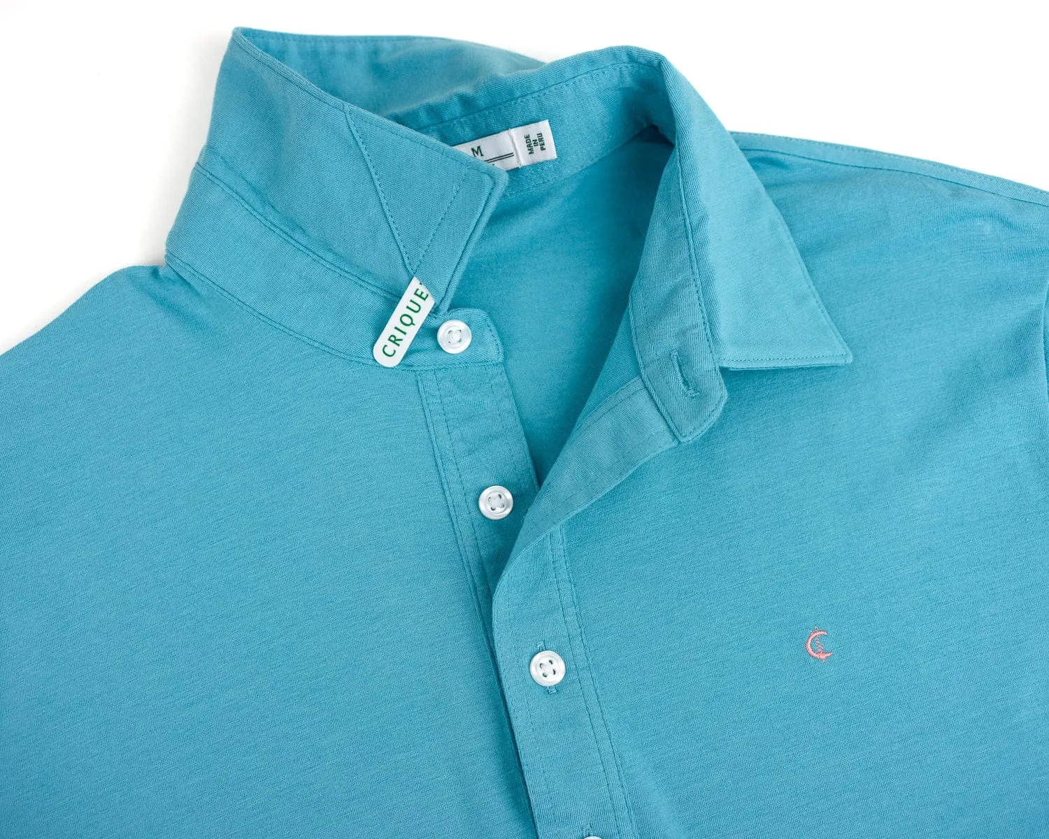 Slim Fit Top-Shelf Range Polo - Waterworld