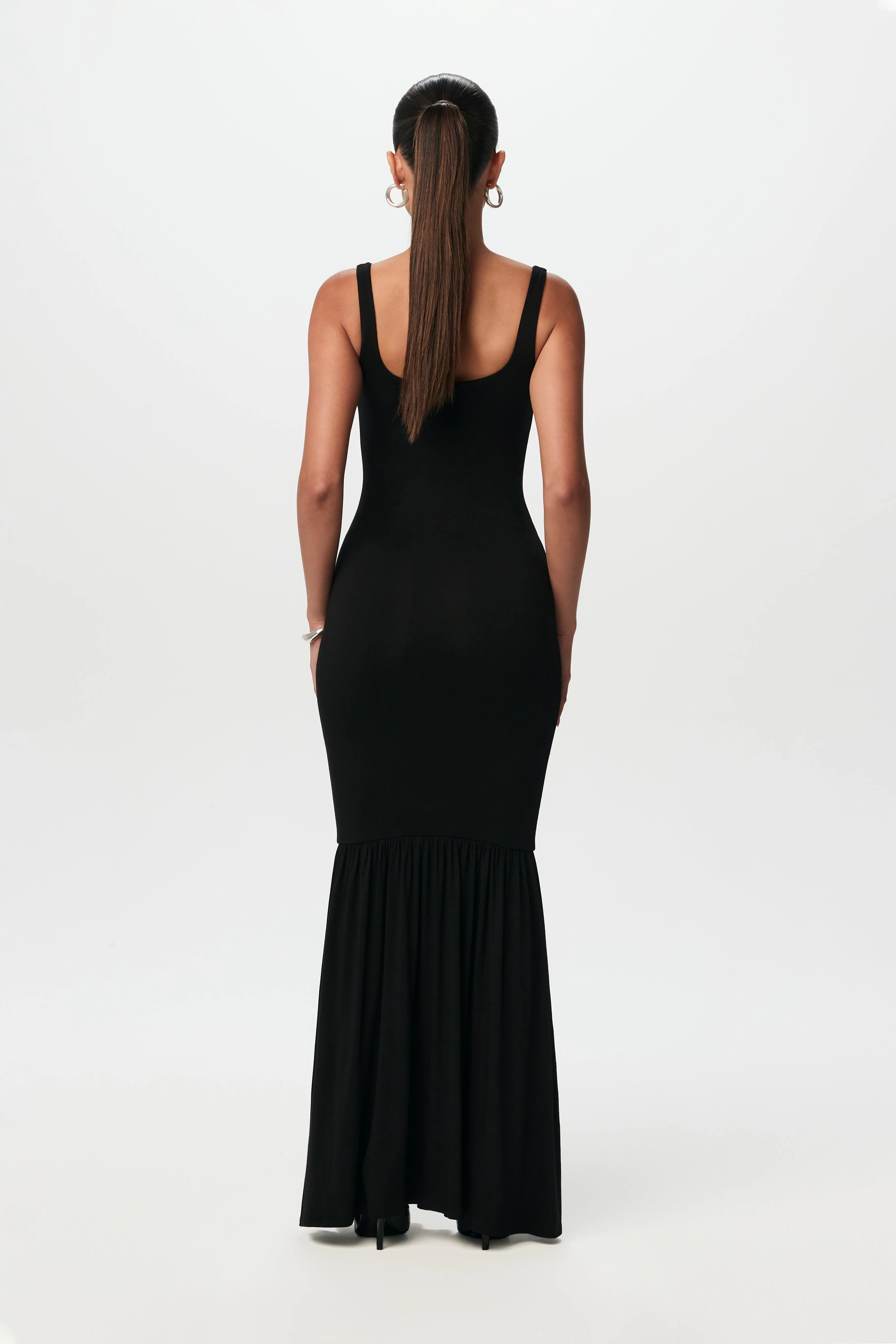 Smooth Tank Trumpet Maxi Dress