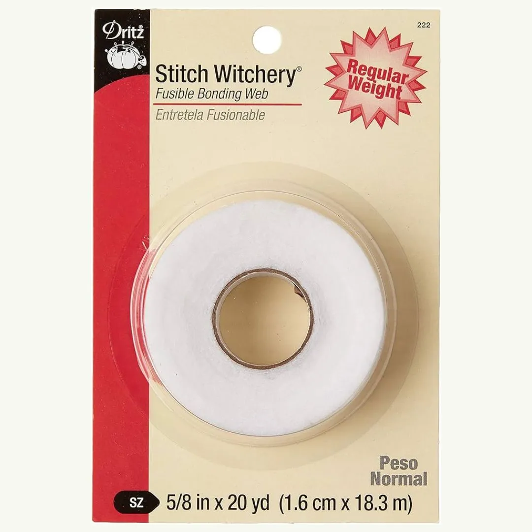 Stitch Witchery 5/8x20yd Reg White By Dritz