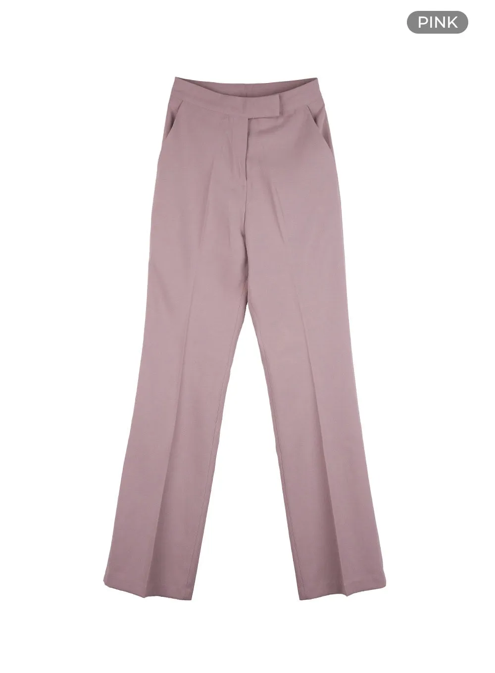 Stylish Slim-Fit Tailored Pants OO429