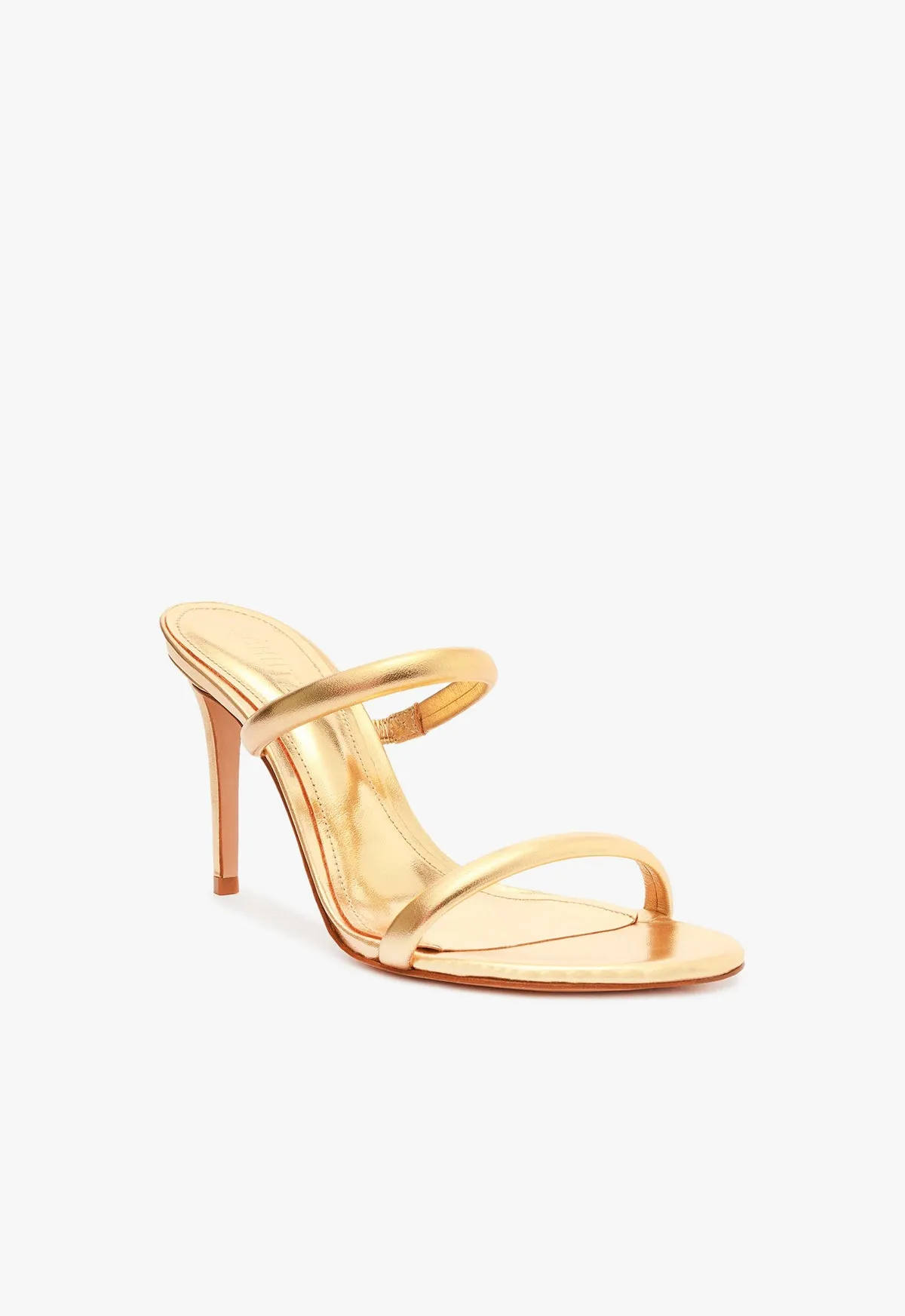 Taliah Metallic Leather Sandal