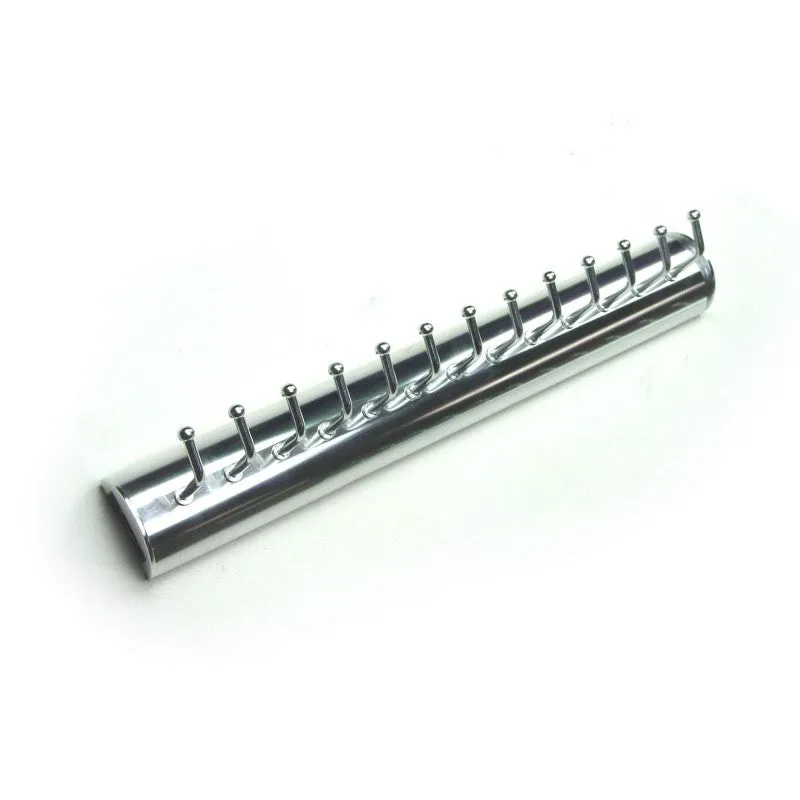 Veda Tie Rack in Polished Chrome