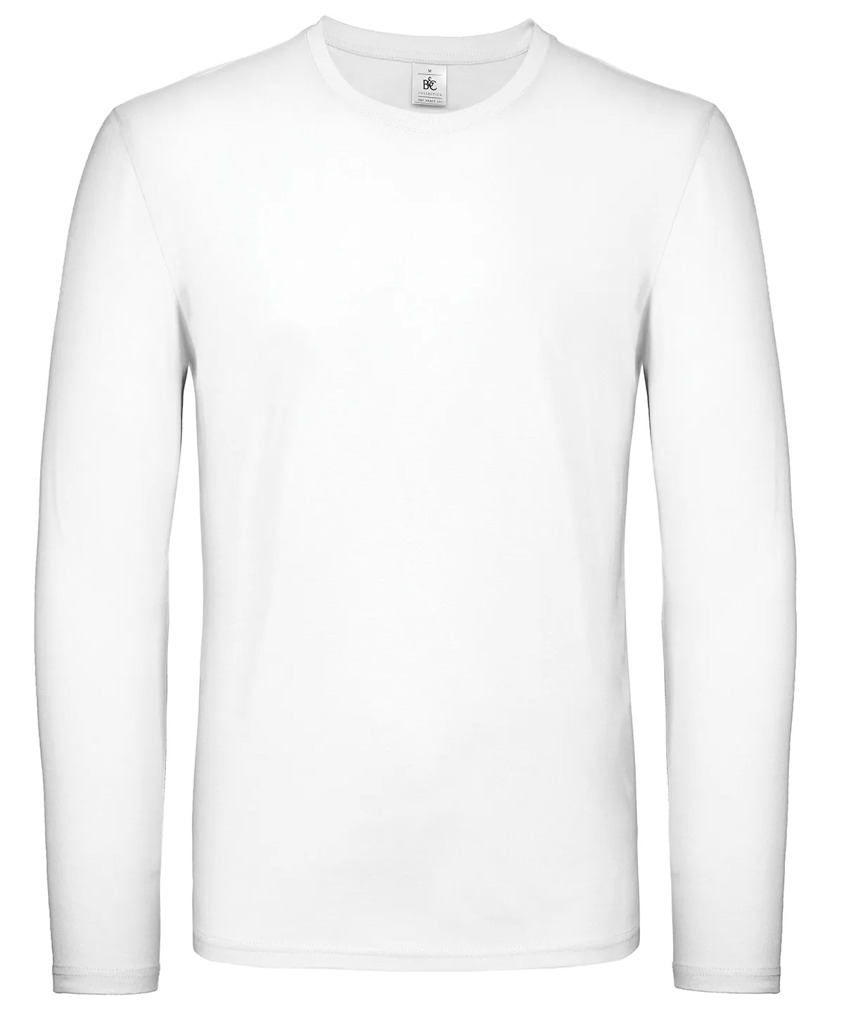 White - B&C #E150 long sleeve