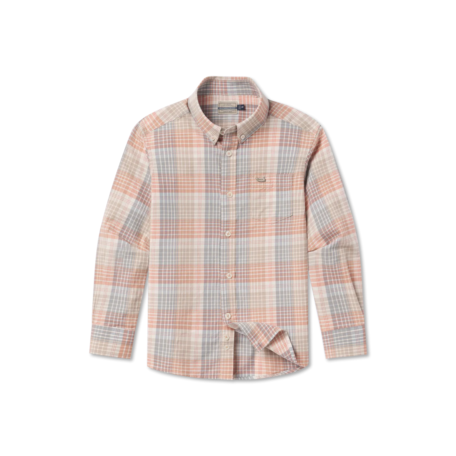 Youth Barton County Washed Dress Shirt