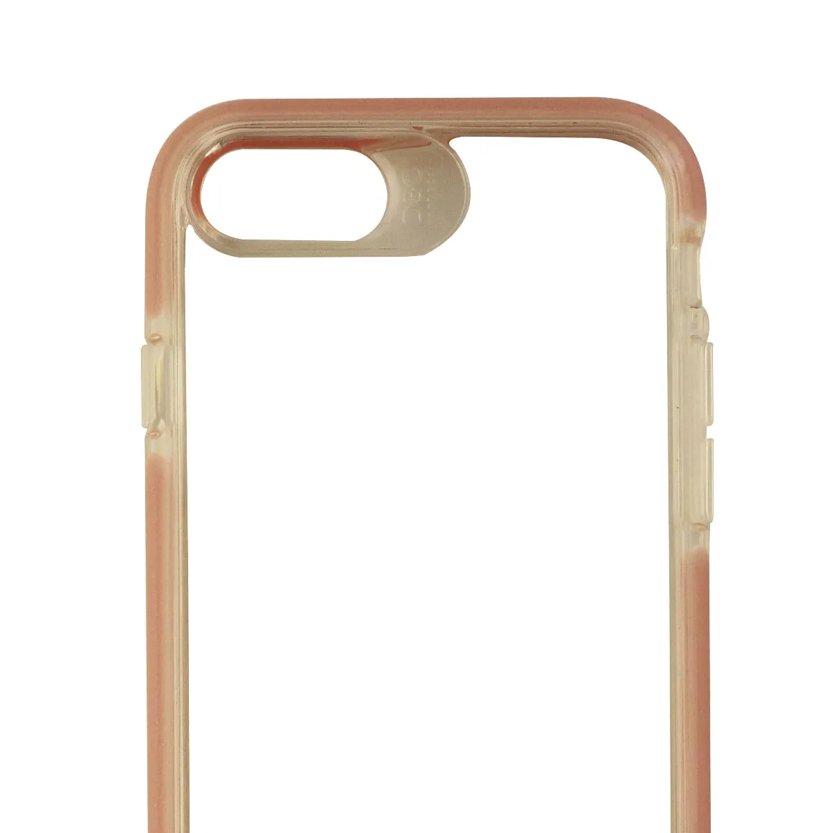 ZAGG D30 Piccadilly Hybrid Hard Case for iPhone 8 / 7 - Clear/Pink Rose Gold