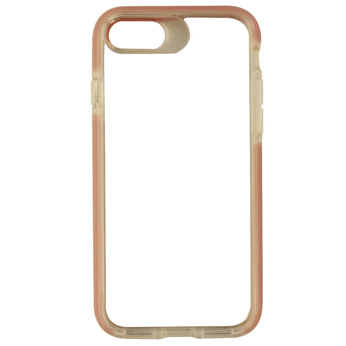 ZAGG D30 Piccadilly Hybrid Hard Case for iPhone 8 / 7 - Clear/Pink Rose Gold