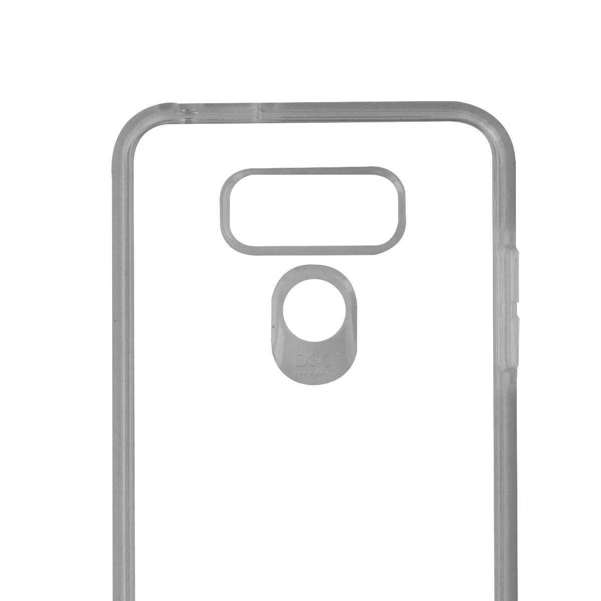 ZAGG D30 Piccadilly Series Hybrid Hard Case Cover for LG G6 - Clear/Titan Gray