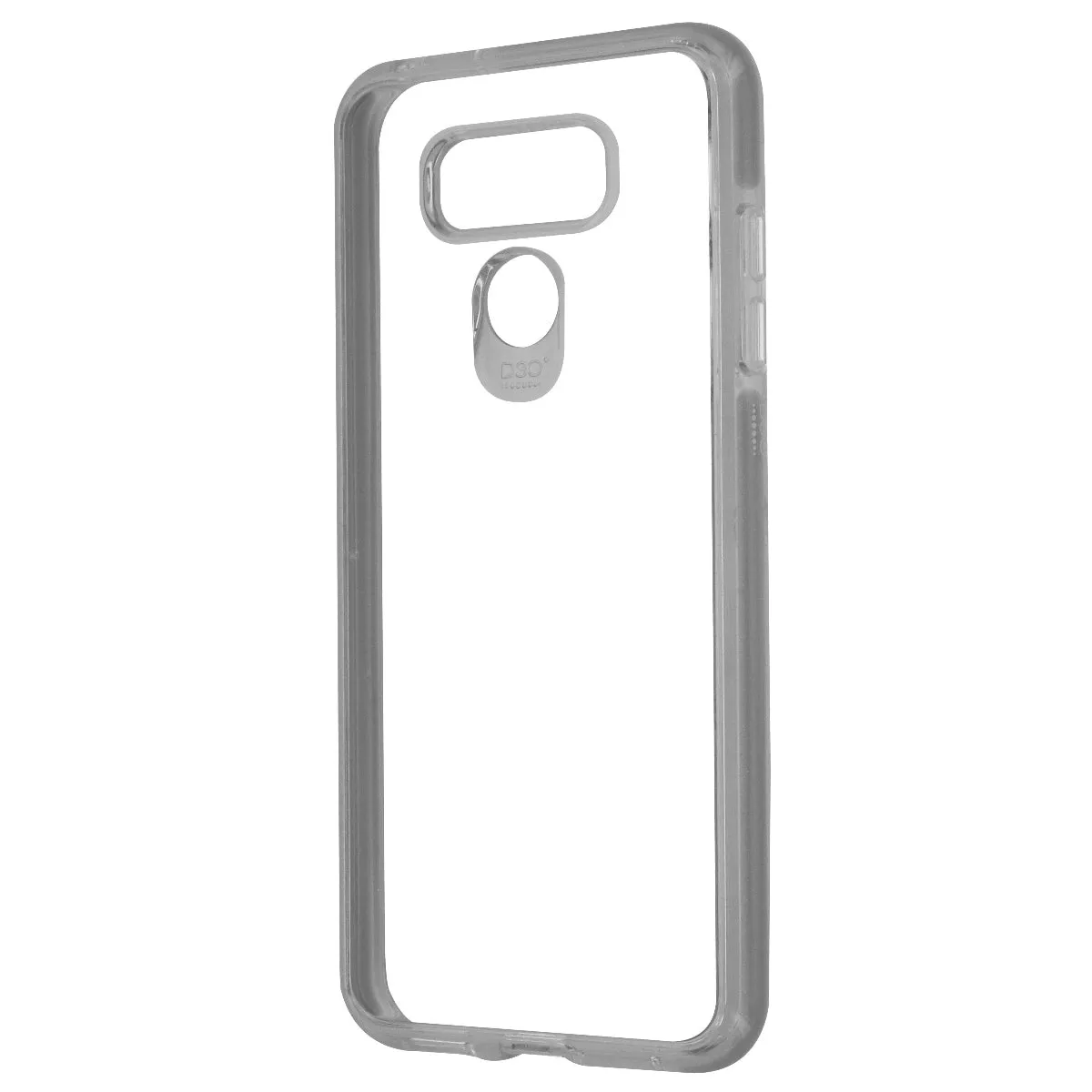 ZAGG D30 Piccadilly Series Hybrid Hard Case Cover for LG G6 - Clear/Titan Gray